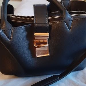 Black Mini Tote with Additional  Straps